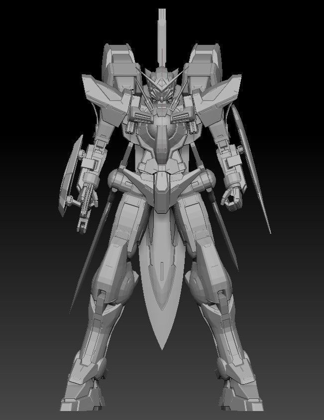 Gundam Exia - Devise Pack 3D print model_10