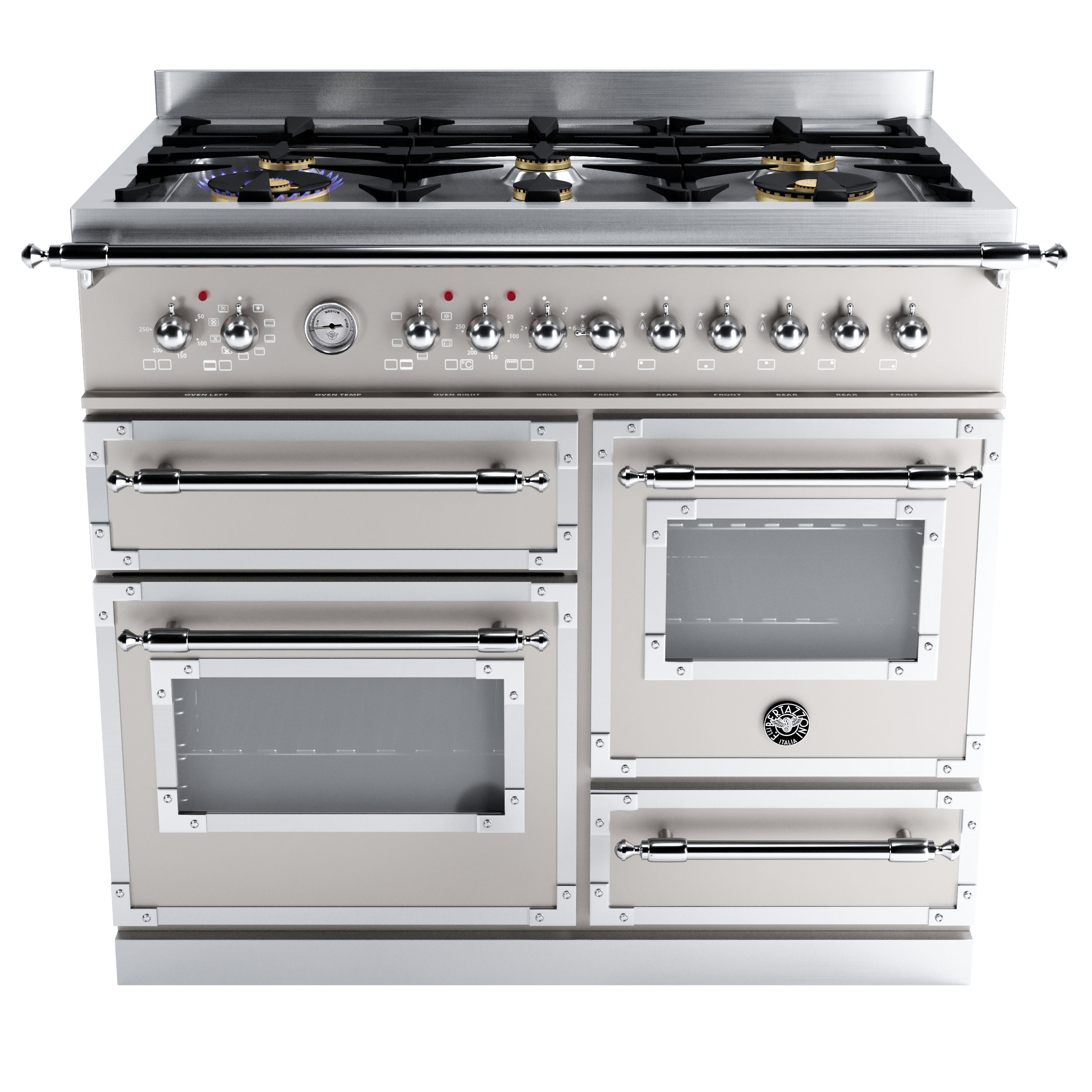Bertazzoni Heritage Series New Cooker 3D model CGTrader