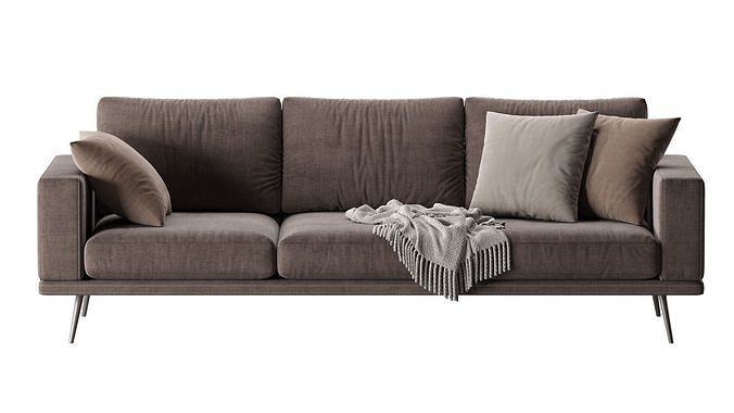 CARLTON SOFA BoConcept 3D model 4