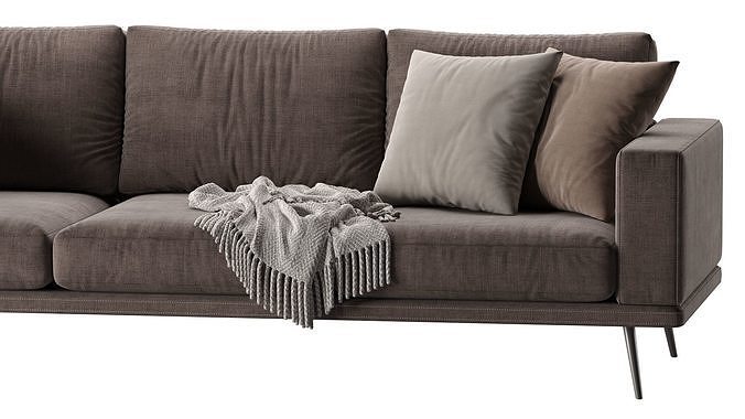 CARLTON SOFA BoConcept 3D model 5