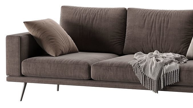 CARLTON SOFA BoConcept 3D model 6