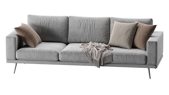CARLTON SOFA BoConcept 3D model 2