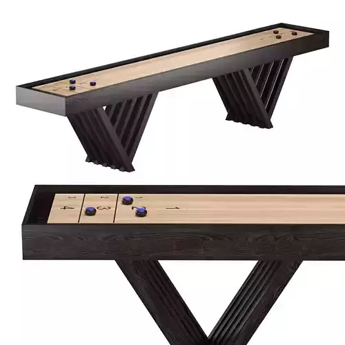 CHANDRA 12 Shuffleboard 3D model