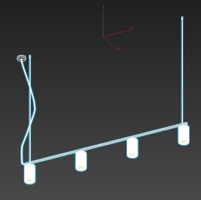 donna line 3D model_3