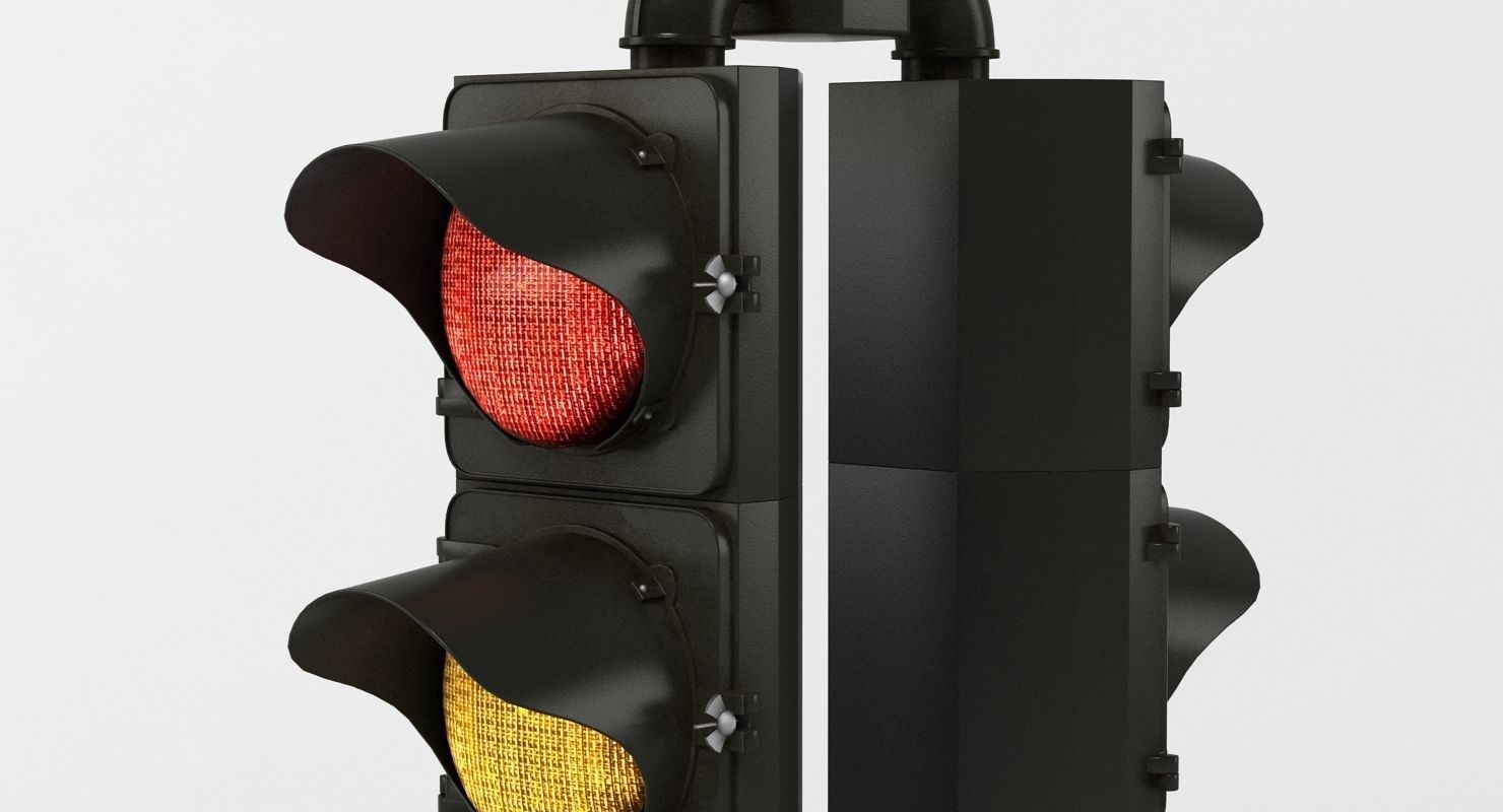 Traffic Light 3D model_2