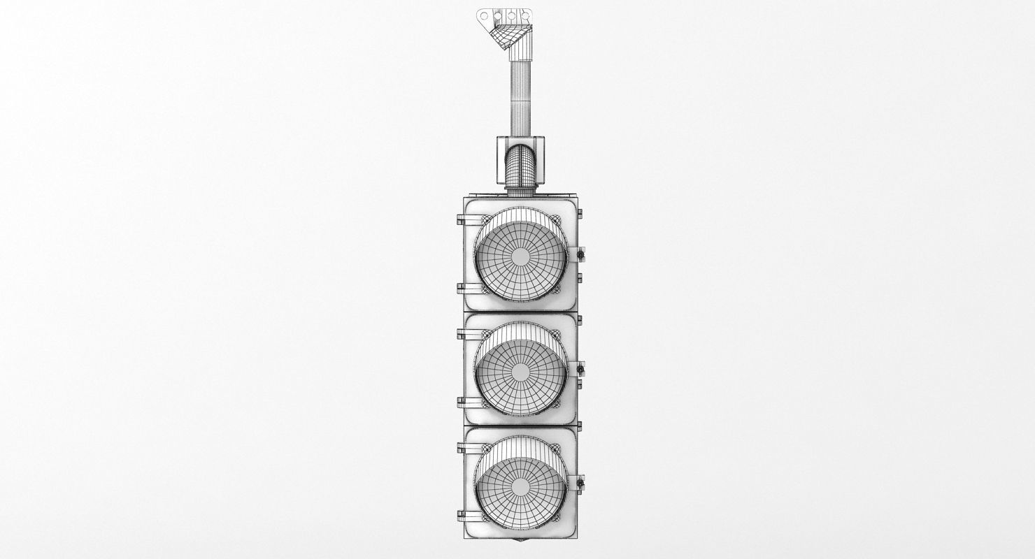 Traffic Light 3D model_11