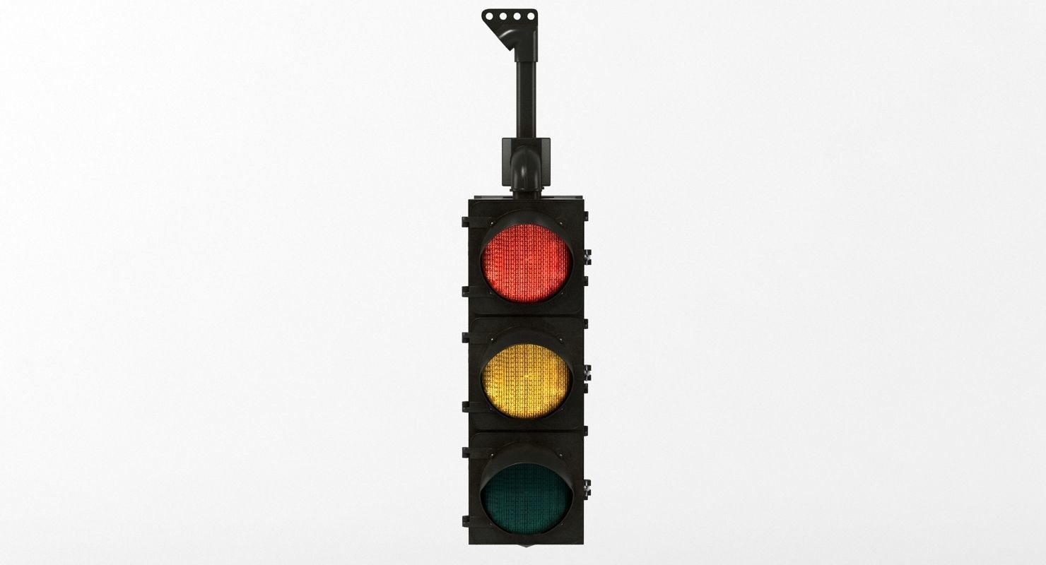 Traffic Light 3D model_5