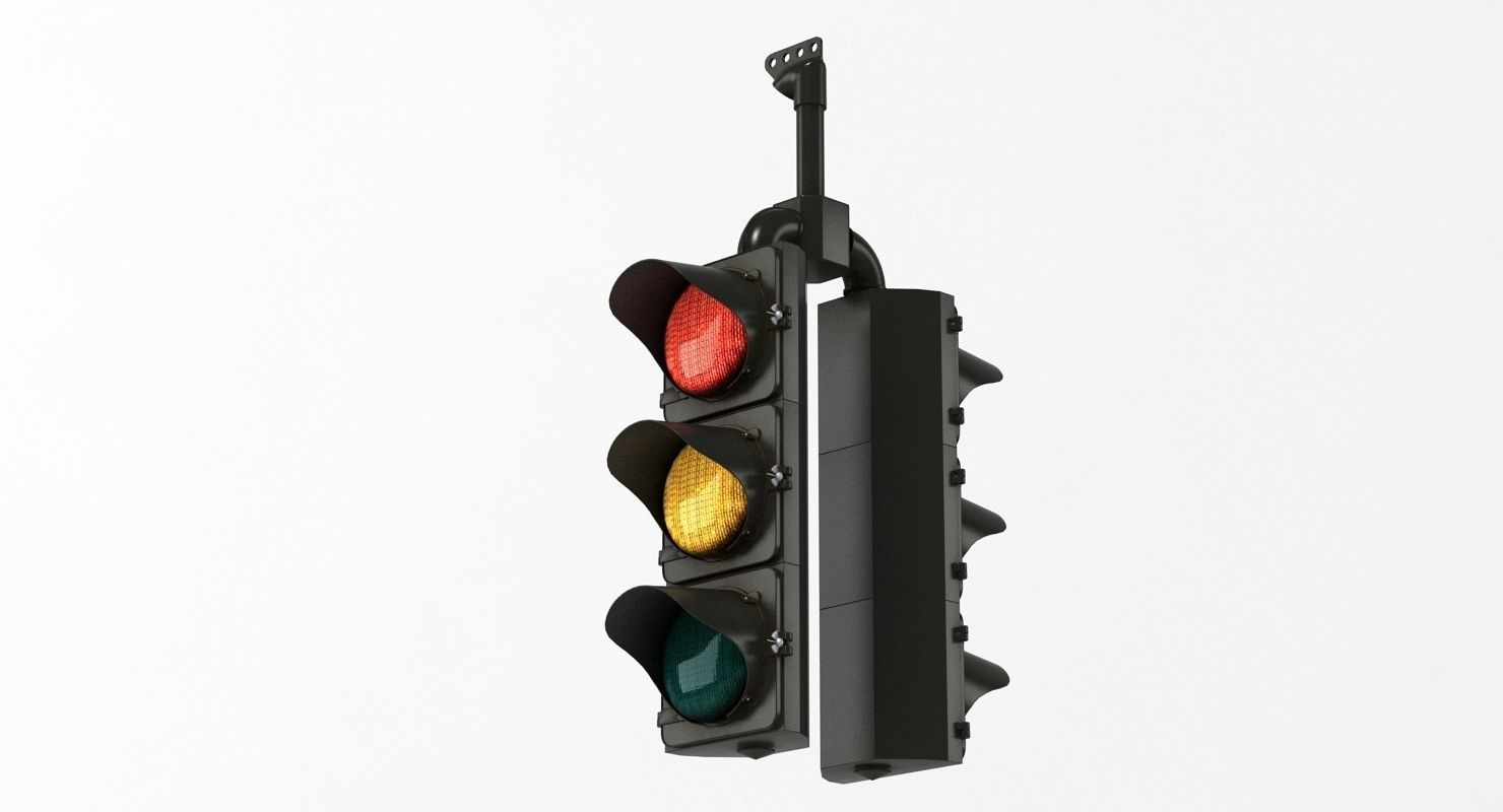 Traffic Light 3D model_12