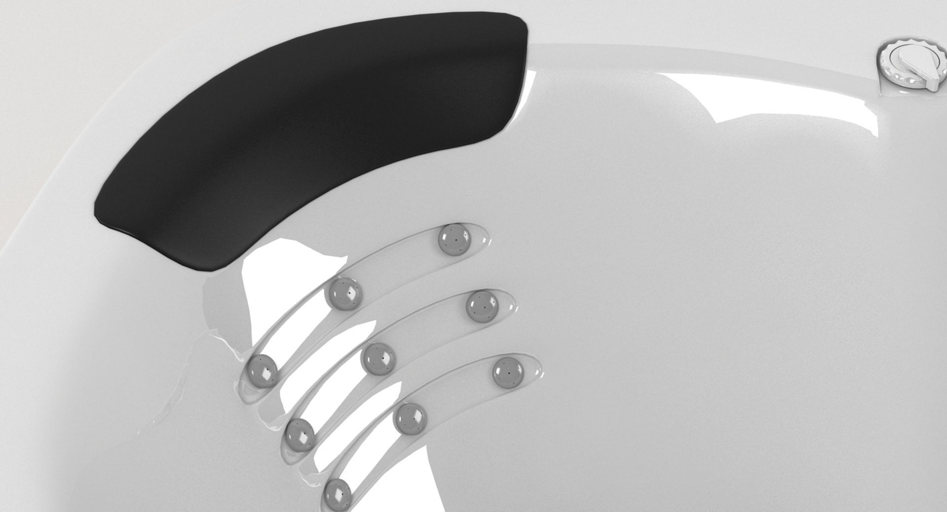 Whirlpool 6 Person Hot Tub 3D model_5