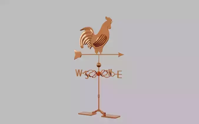 Weather Vane - Rooster Wind Vane