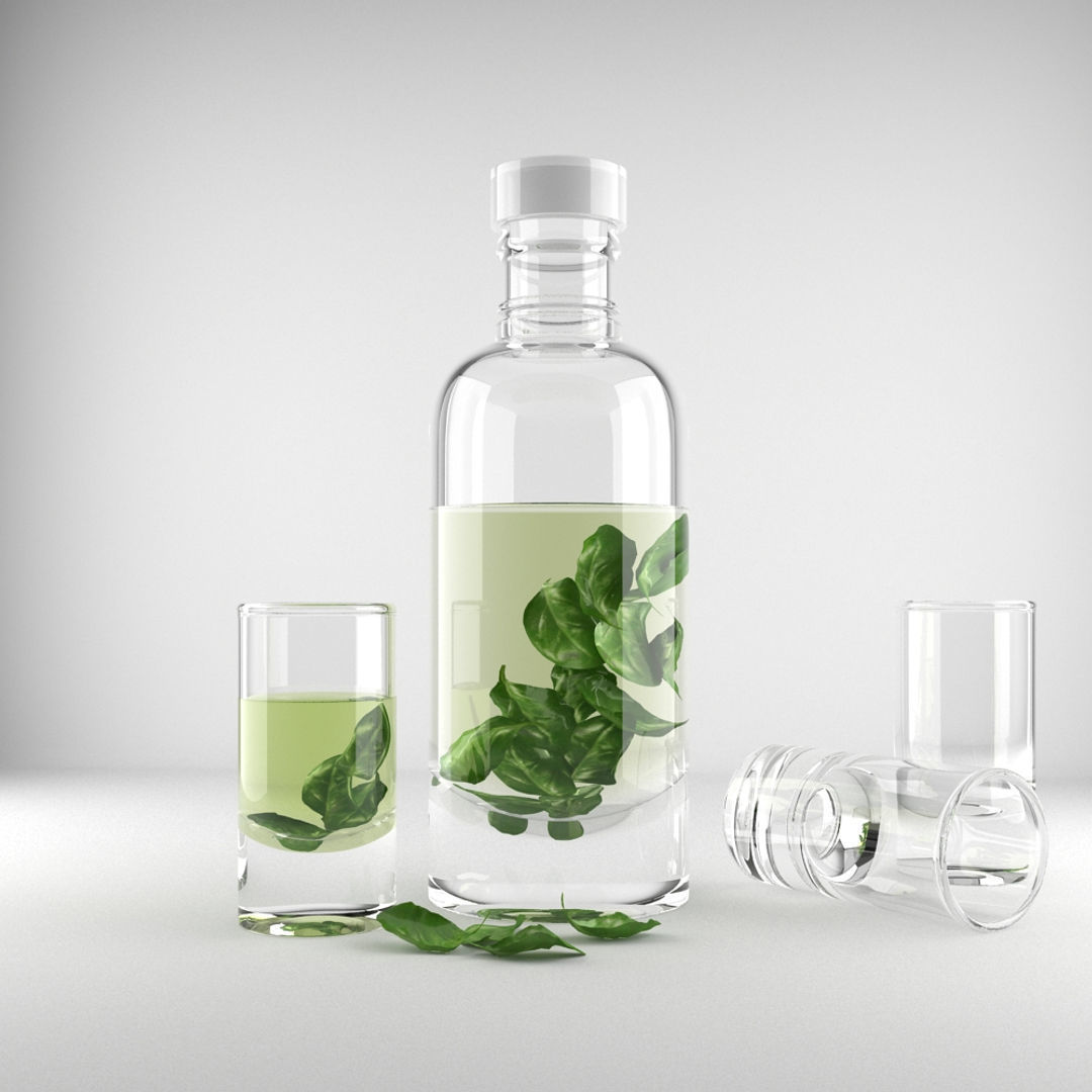 Decanter and Shot Glass 3D model_3
