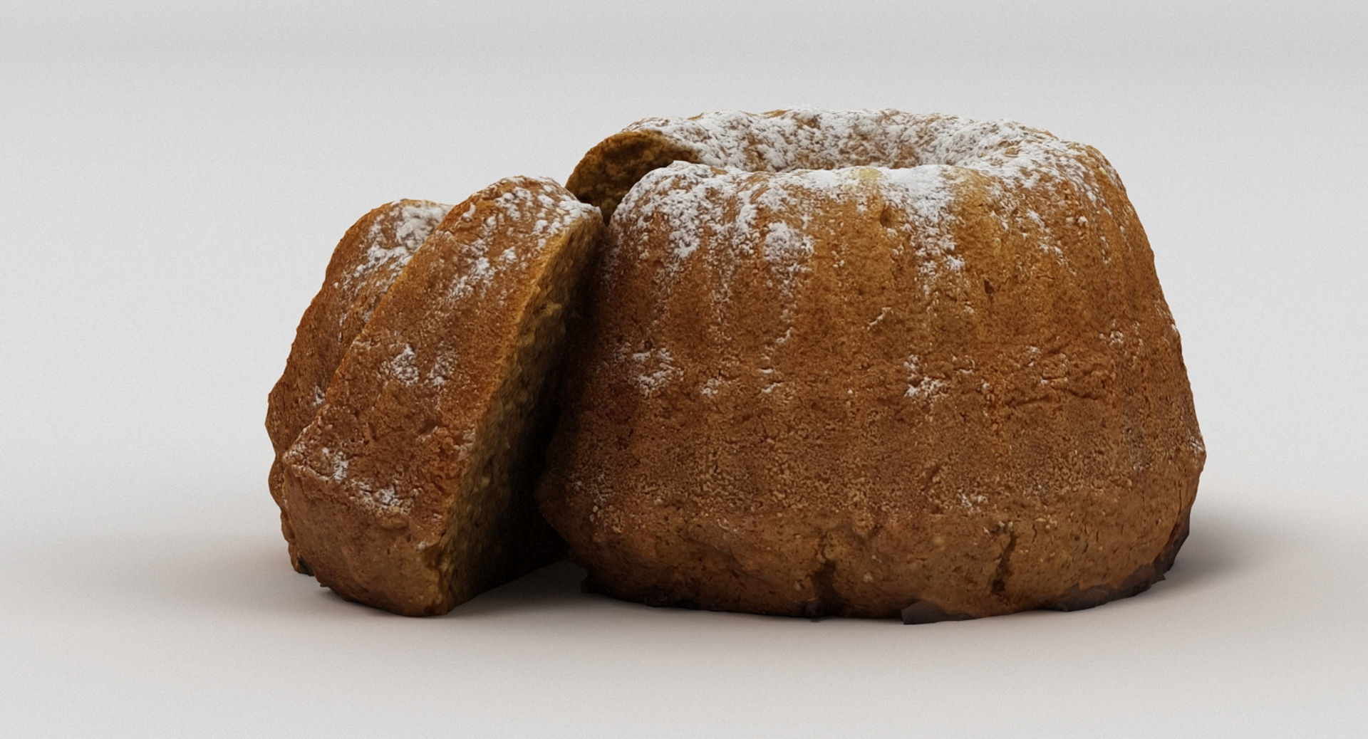 Guglhupf Cake 2 3D model_6