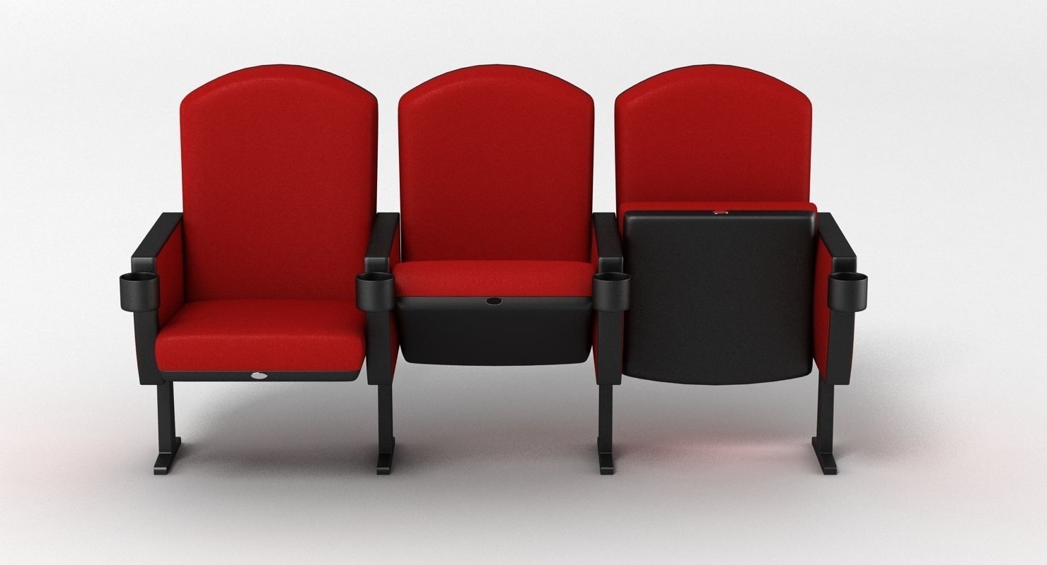 Cinema Chair 3D model_1