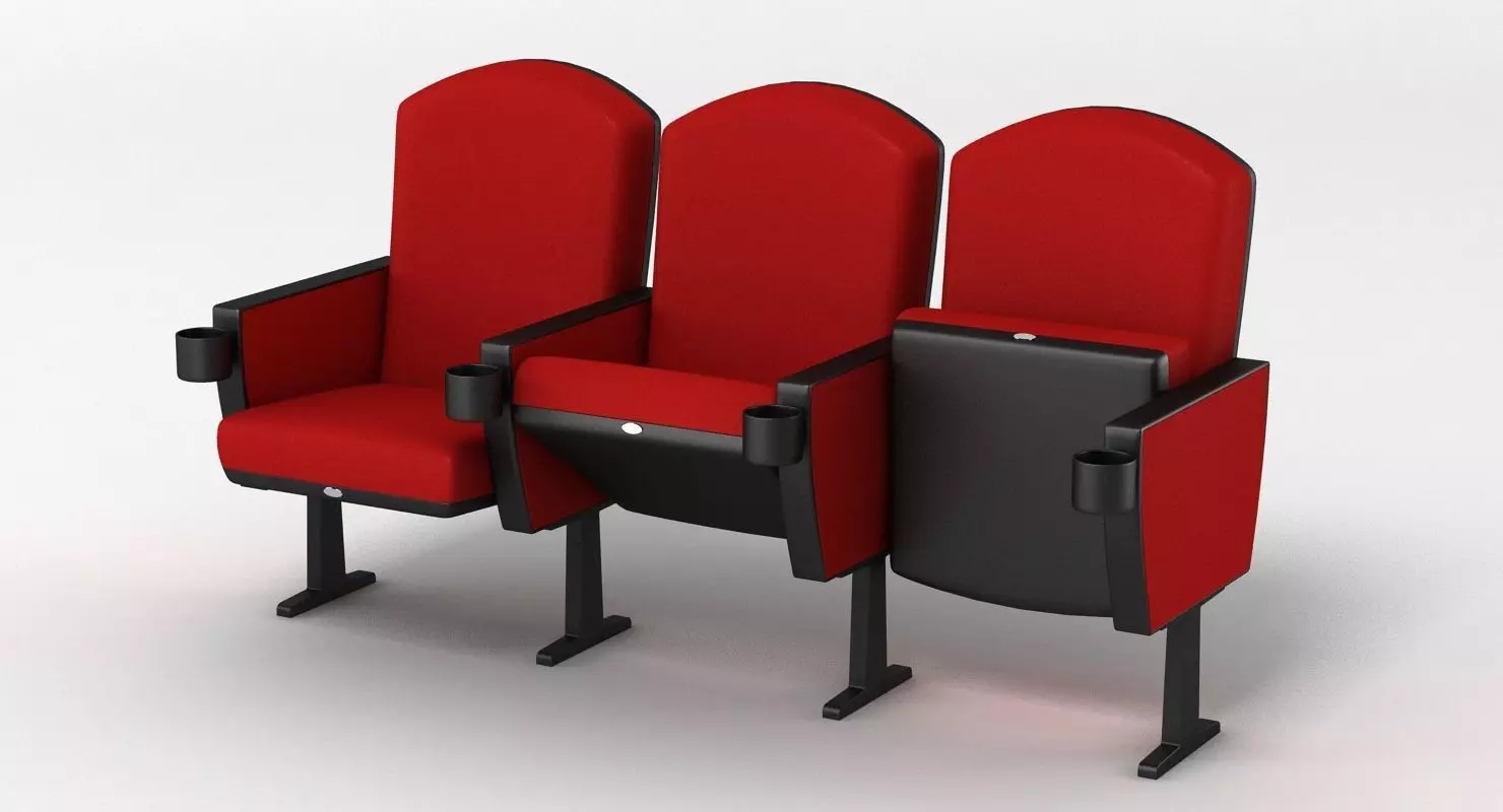 Cinema Chair 3D model_0