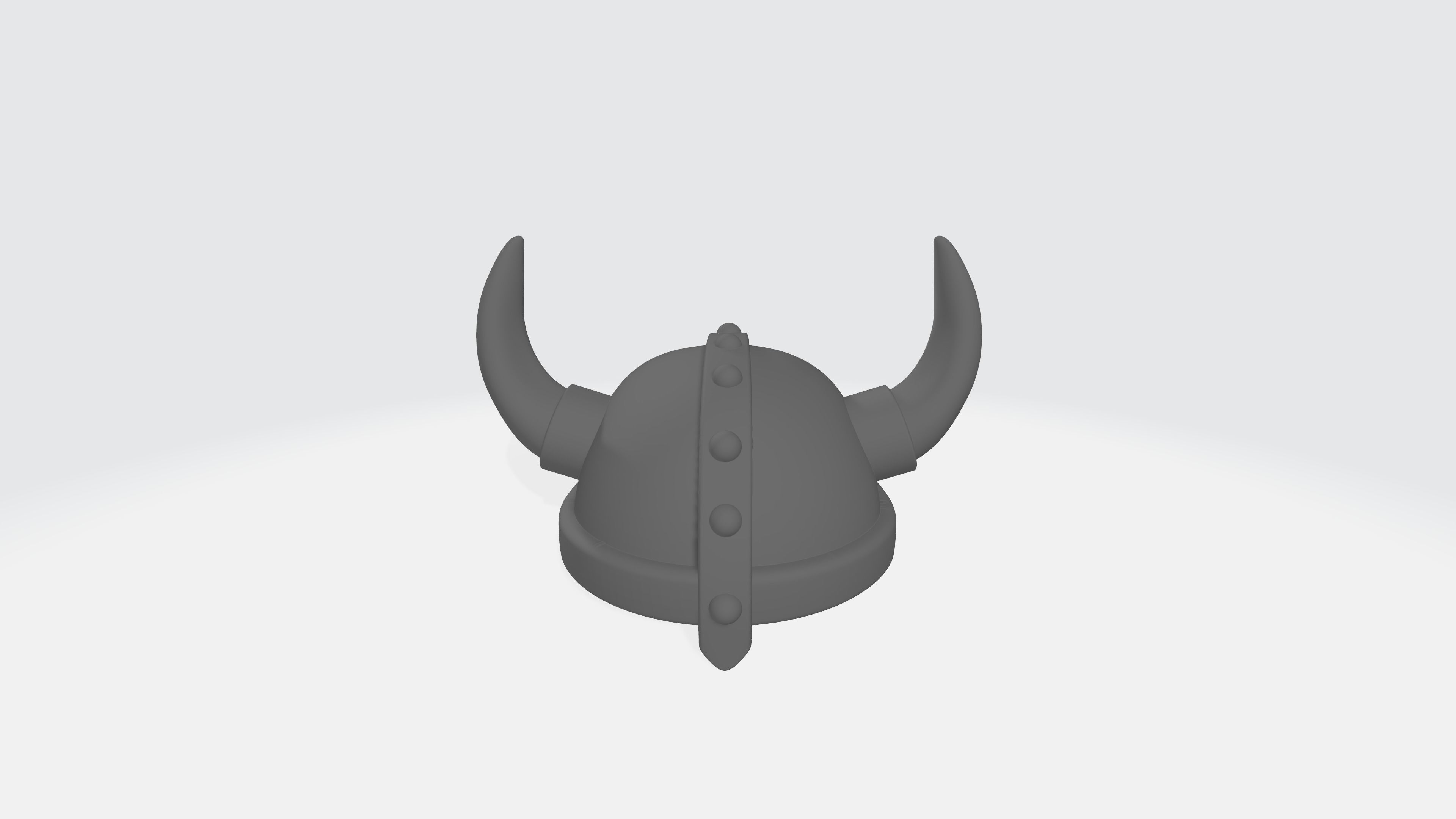 Viking helmet mesh  3D model_3