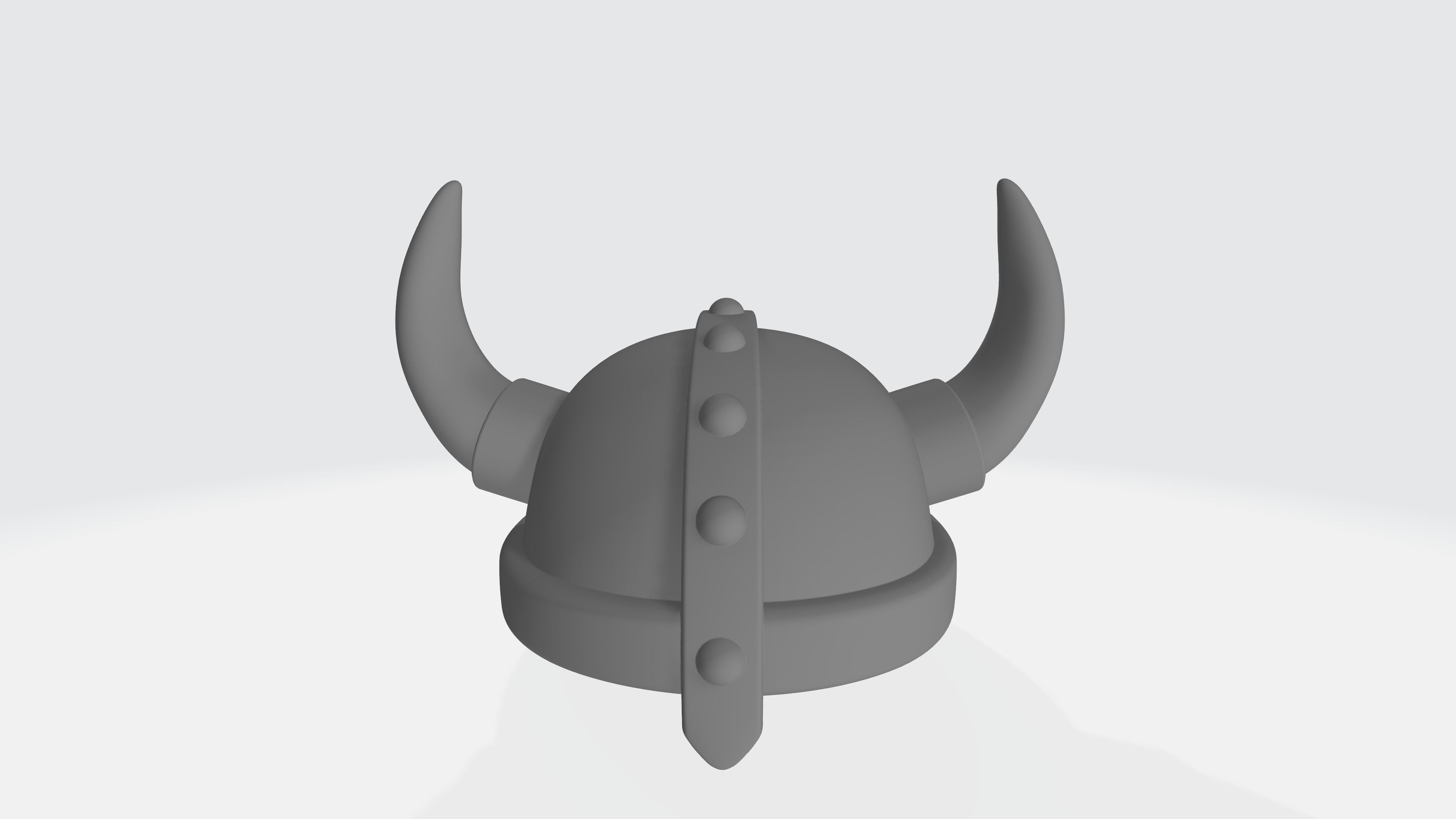 Viking helmet mesh  3D model_6