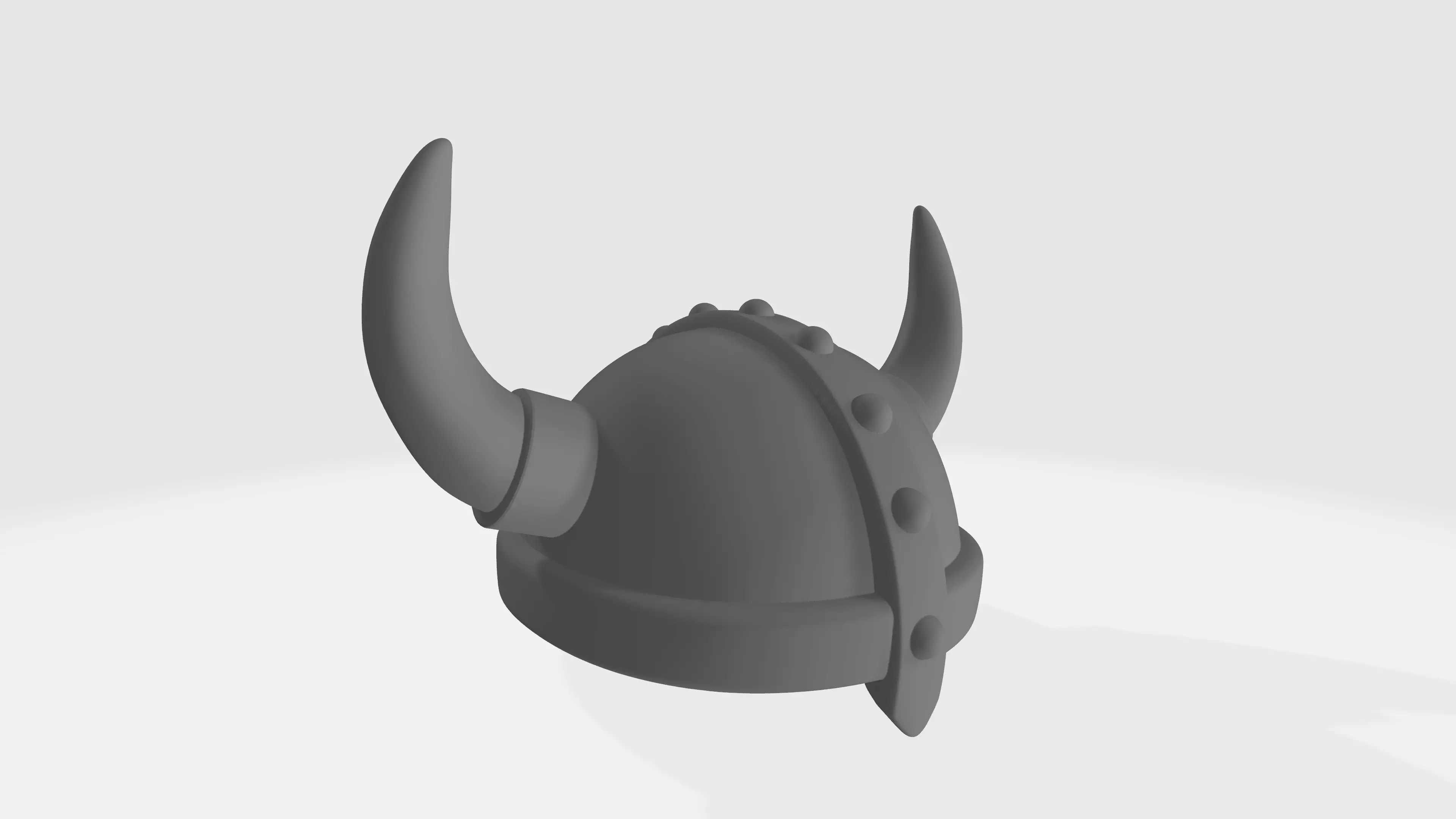 Viking helmet mesh  3D model_0