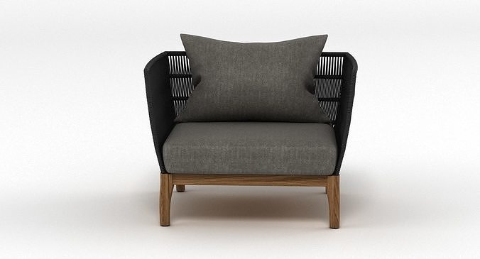 Lambert Miikka Chair 3D model 2