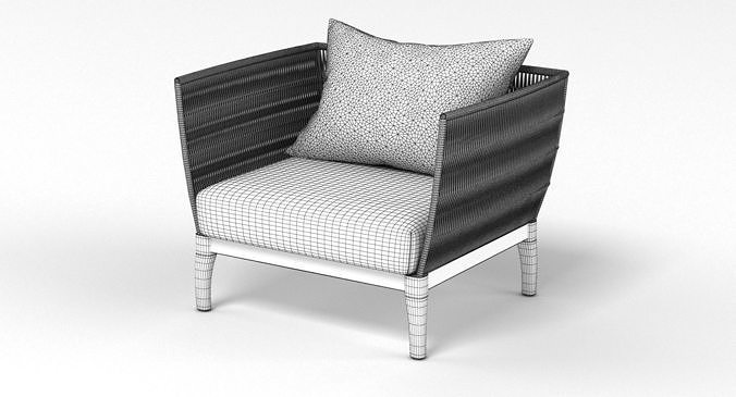 Lambert Miikka Chair 3D model 7