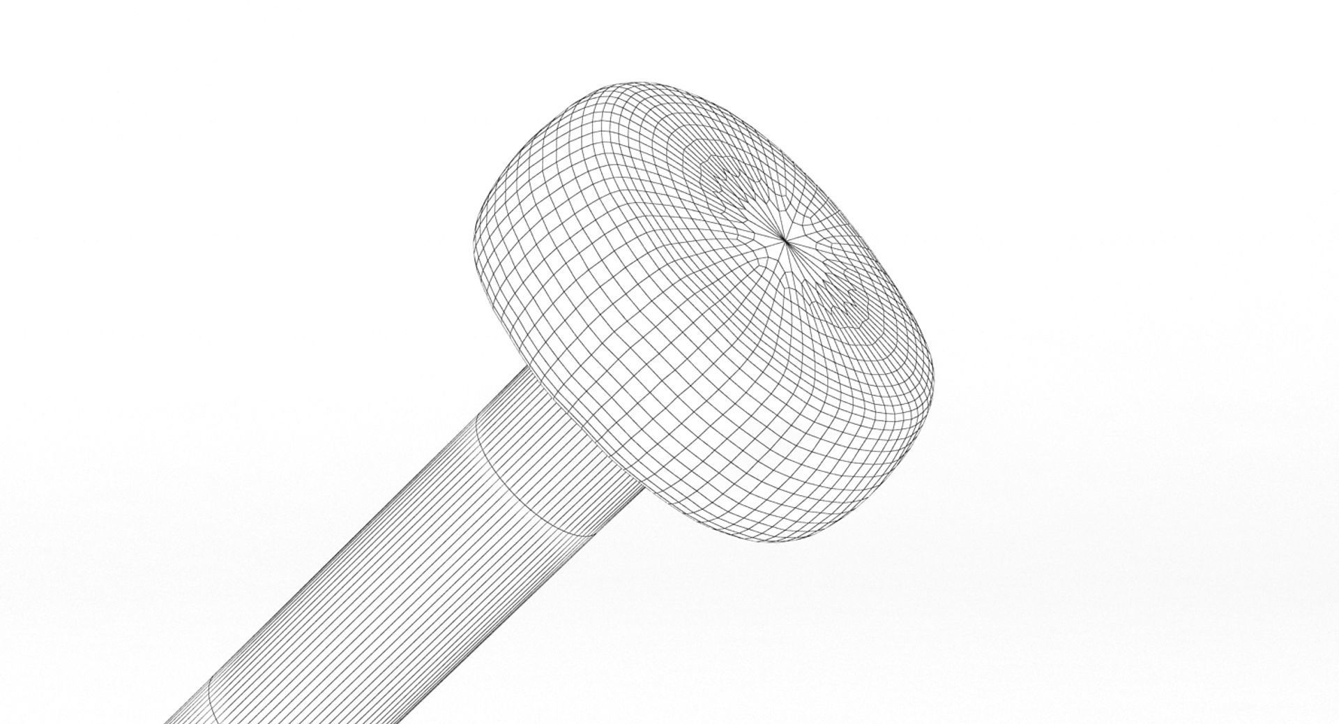 Sewing Pin 3D model_11