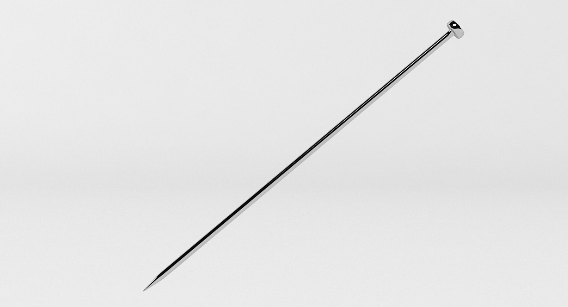 Sewing Pin 3D model_3