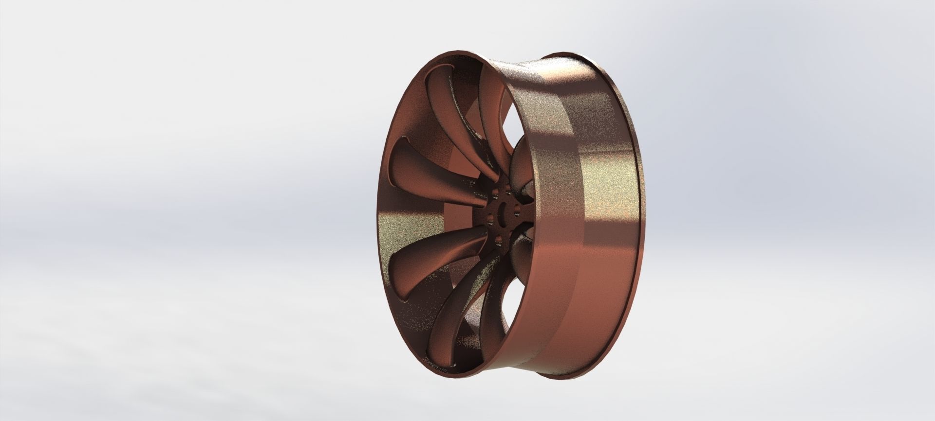Wheel Rim 3D model_1