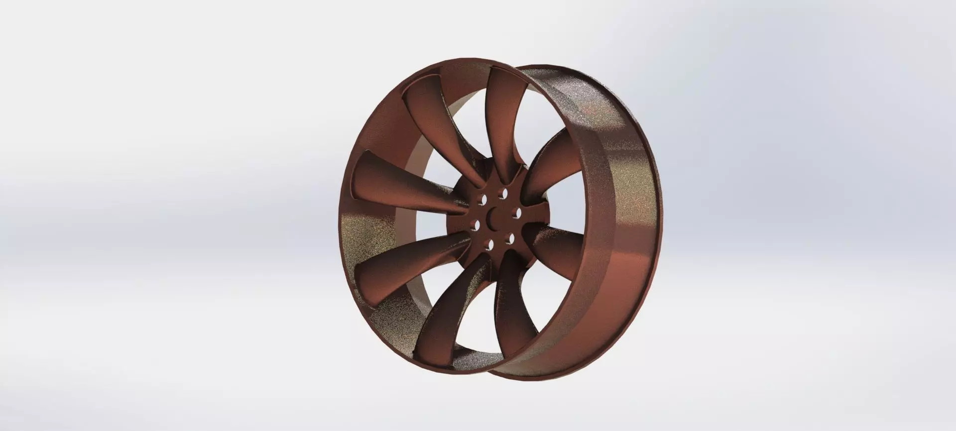 Wheel Rim 3D model_0