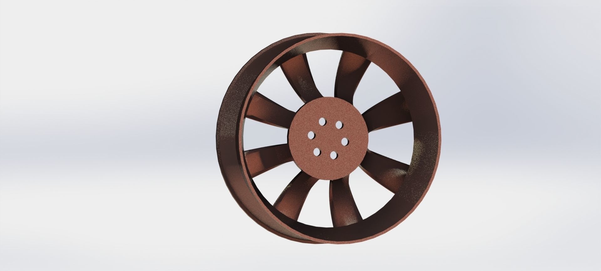 Wheel Rim 3D model_3