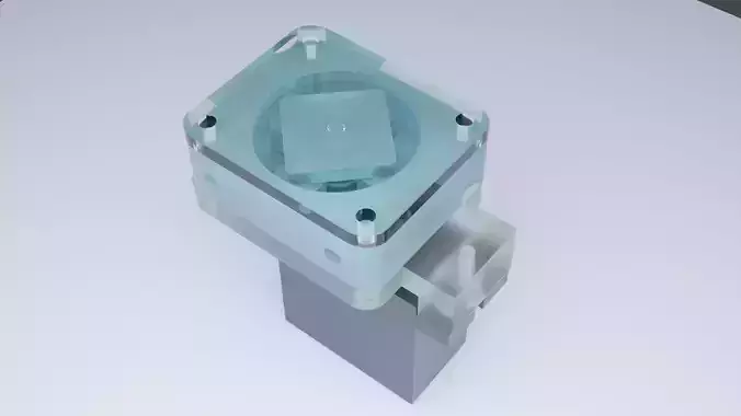 3D print data for small liquid pump with MG90S servo 2mm tube
