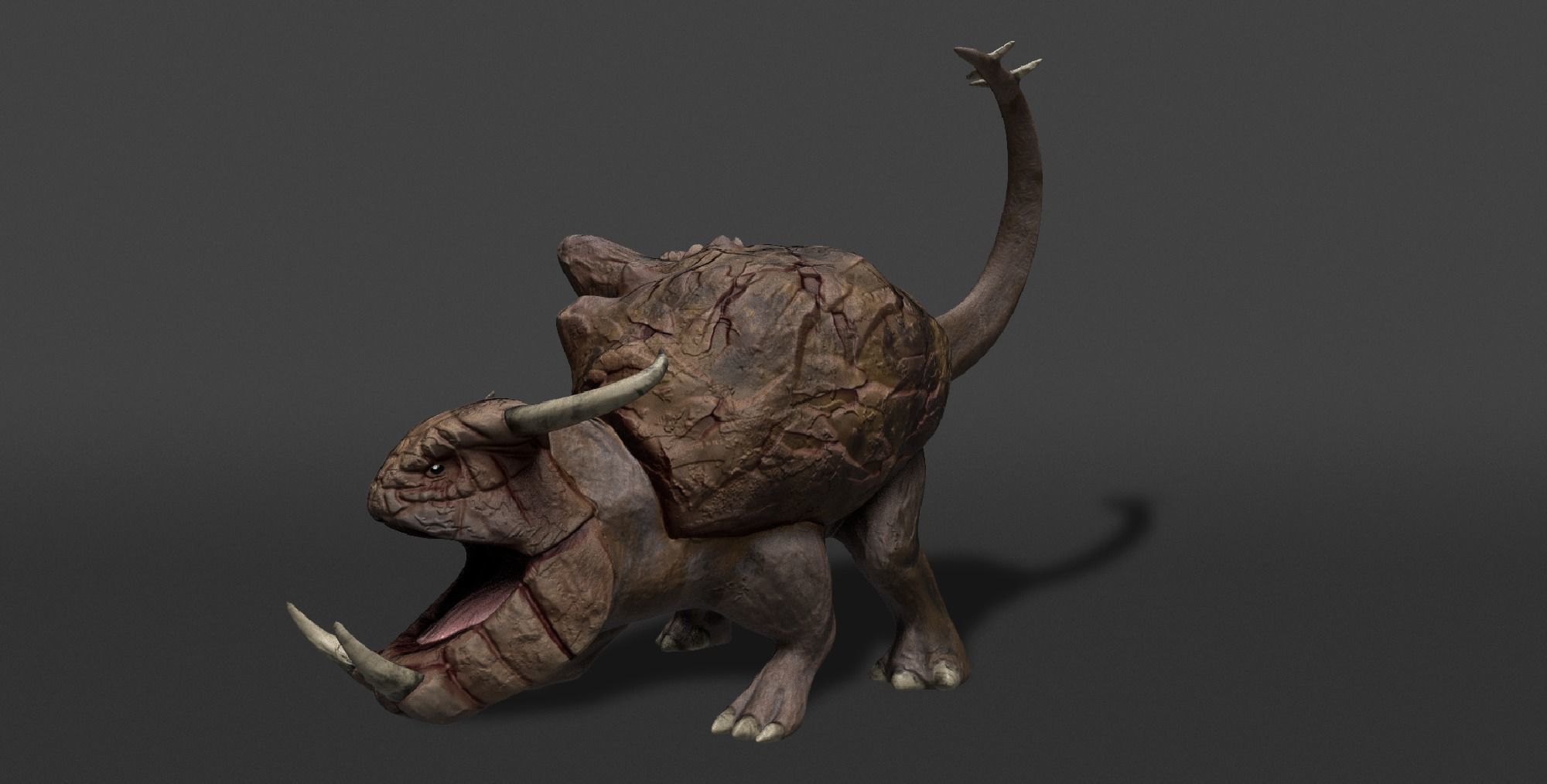 Rock Monster 3D model_1
