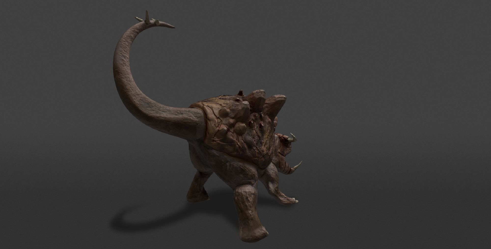 Rock Monster 3D model_2