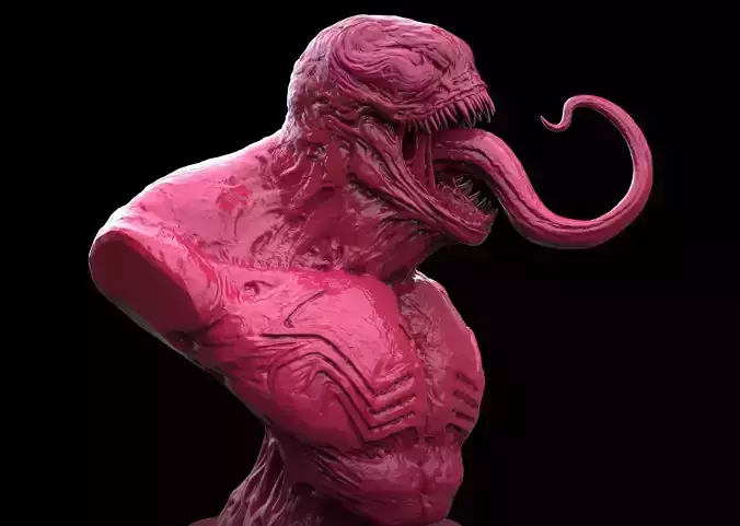 Venom bust 