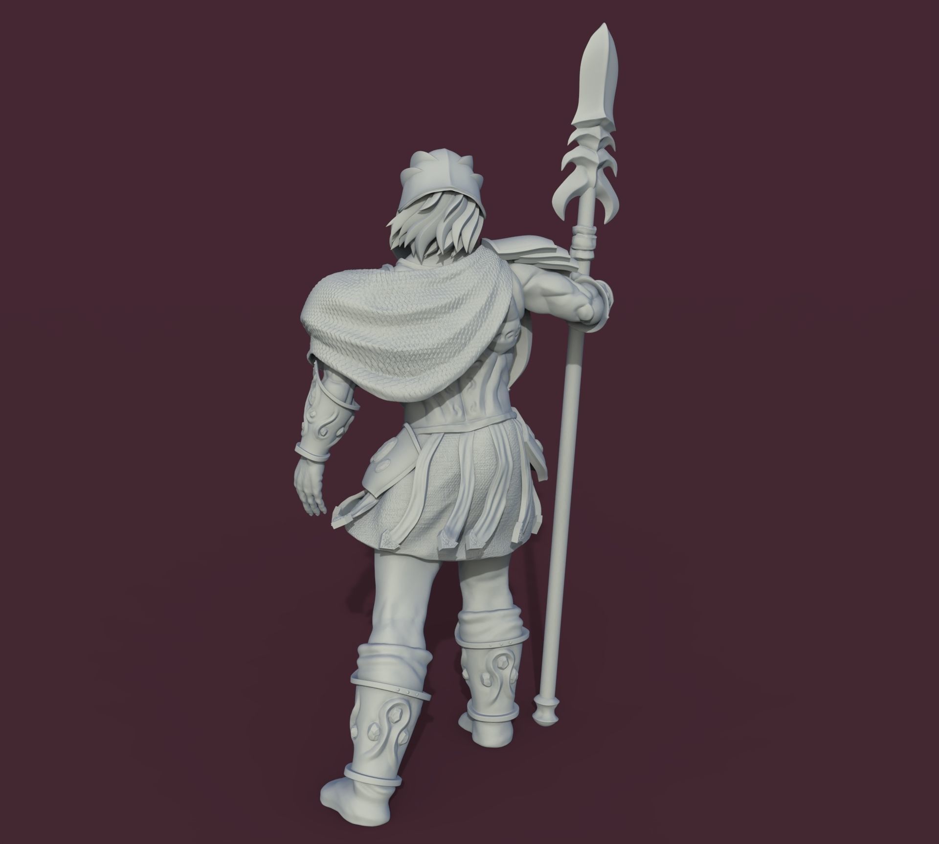Spartan Warrior 3D print model_4