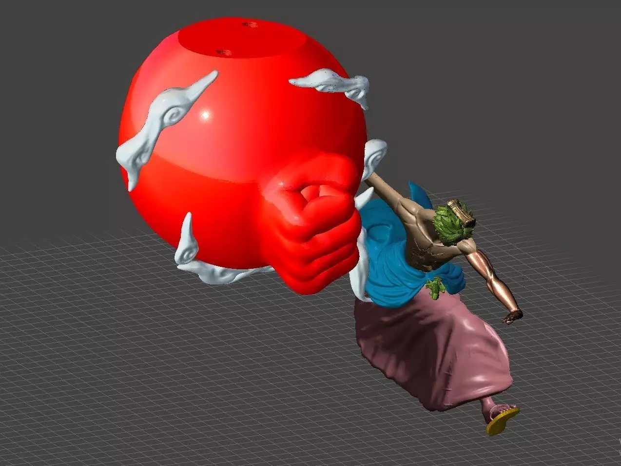 Luffy Vano Gear3  3D print model_0