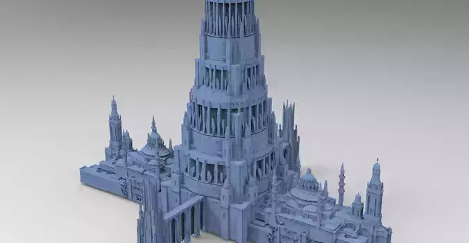 Fantasy Art Deco Grand Towers 2 3