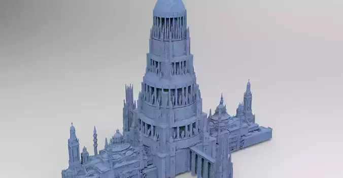 Fantasy Art Deco Grand Towers 3 