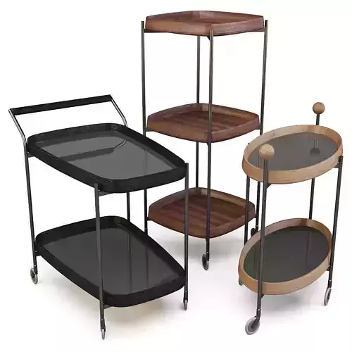 Porada Jet - Service Trolley 3D model