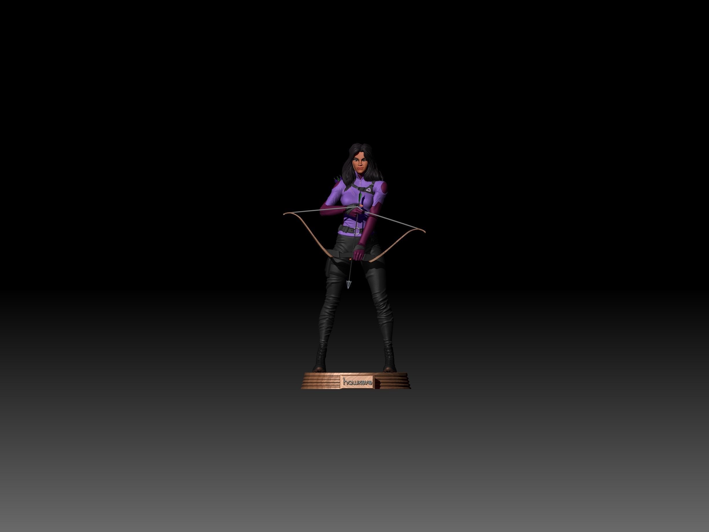 Kate Bishop - Hawkeye Series 3D print model_1