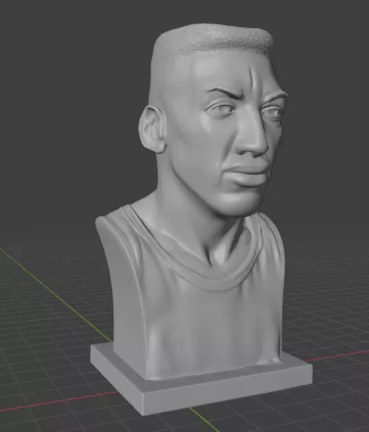 Scottie Pippen 3D print model_3