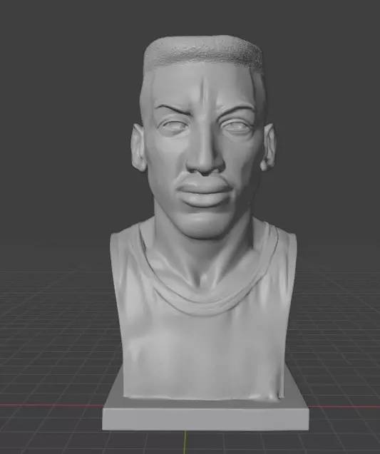 Scottie Pippen 3D print model_2