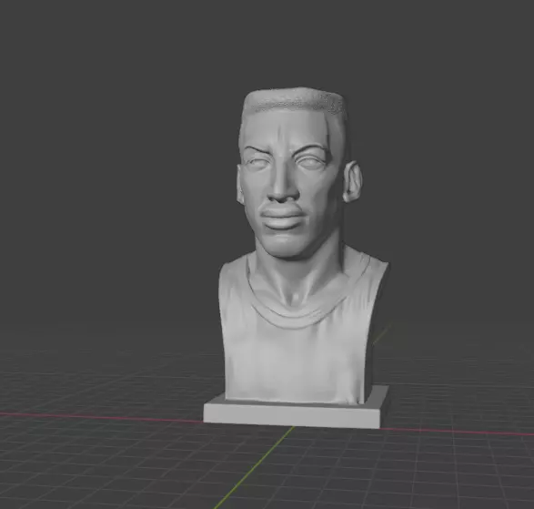 Scottie Pippen 3D print model_4