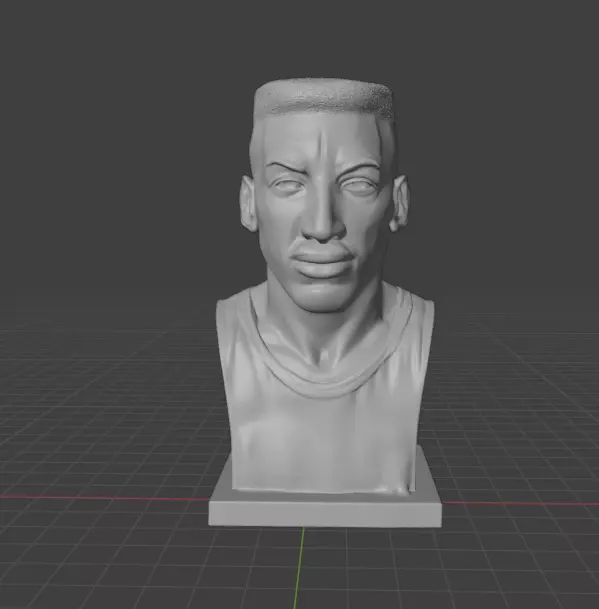 Scottie Pippen 3D print model_11