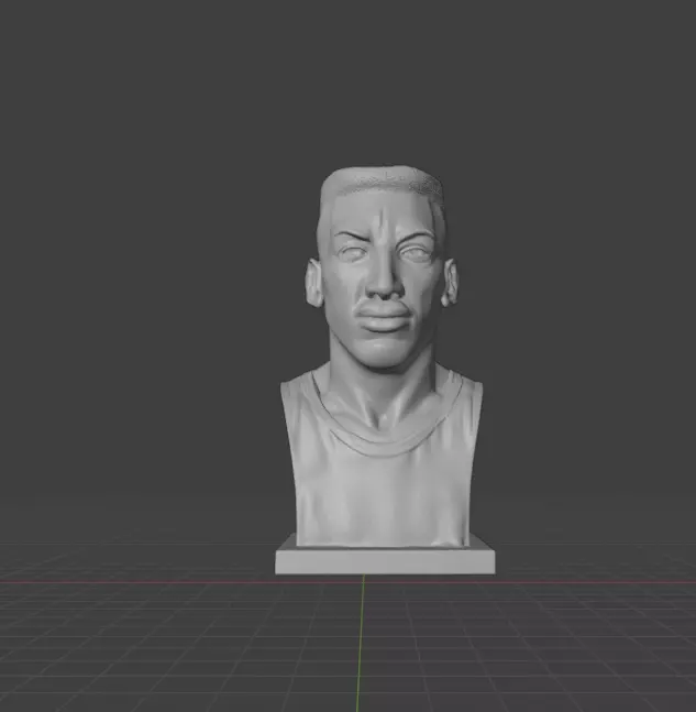 Scottie Pippen 3D print model_1