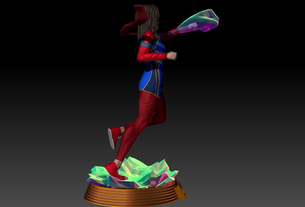 Miss Marvel - Disney Plus Series Version 3D print model_6
