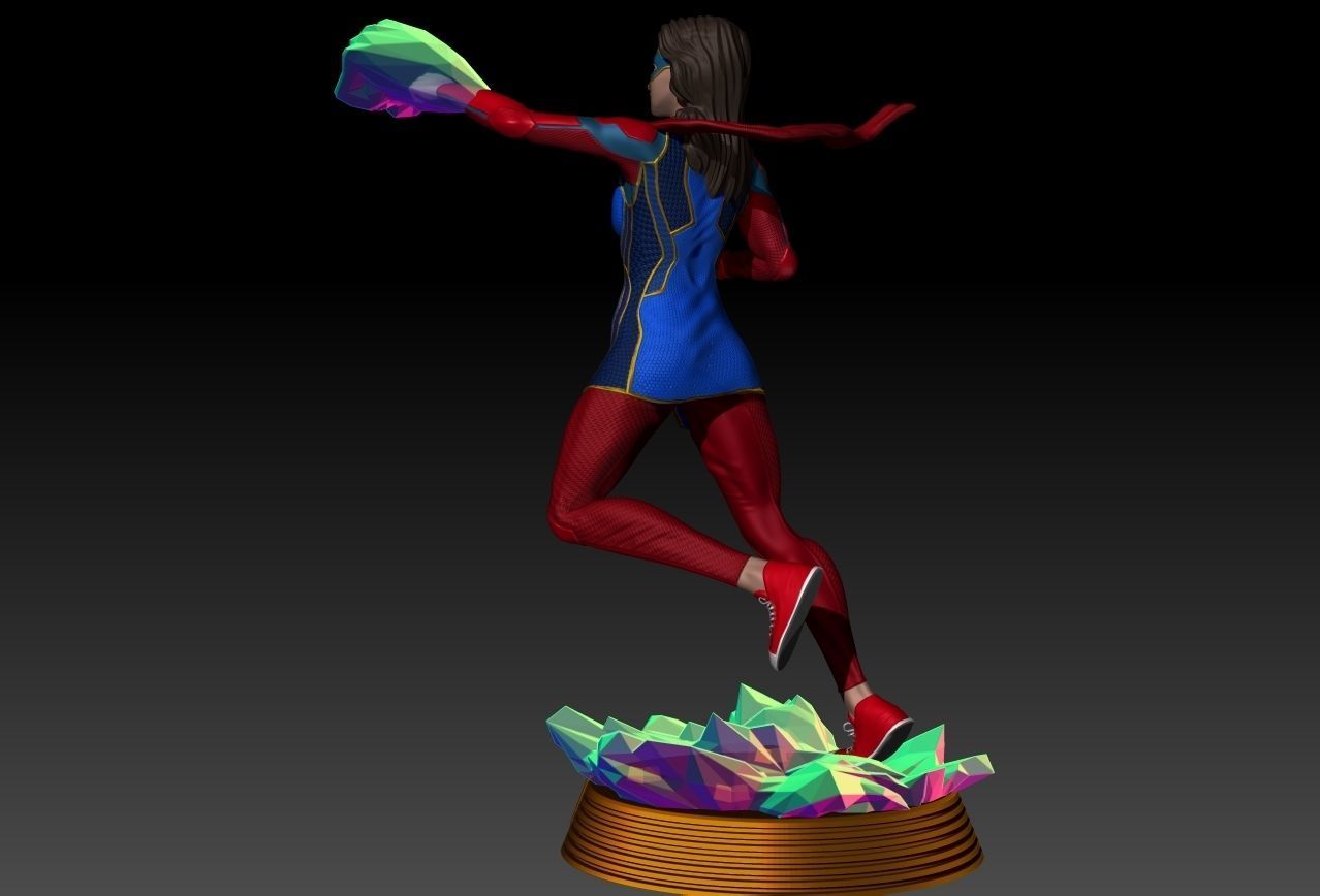 Miss Marvel - Disney Plus Series Version 3D print model_3