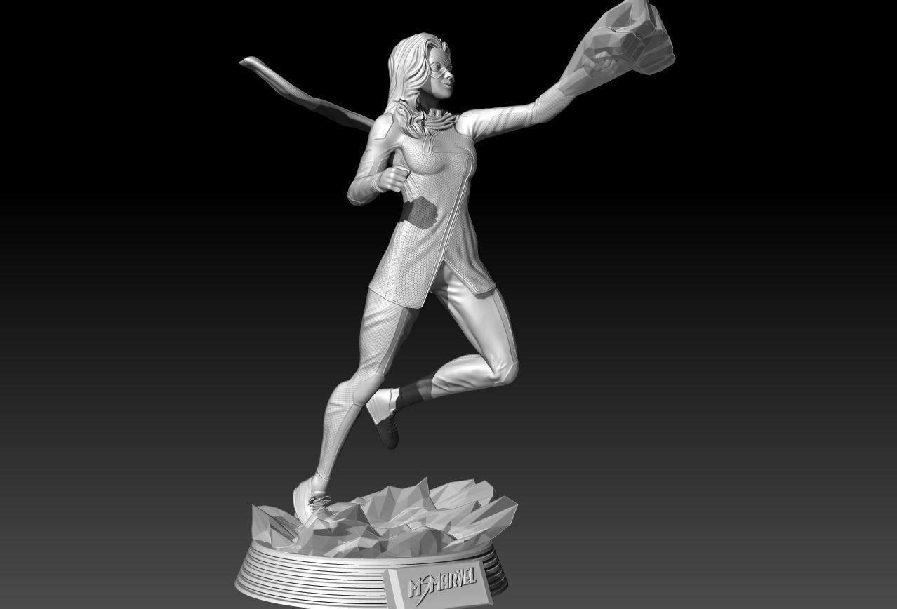 Miss Marvel - Disney Plus Series Version 3D print model_17