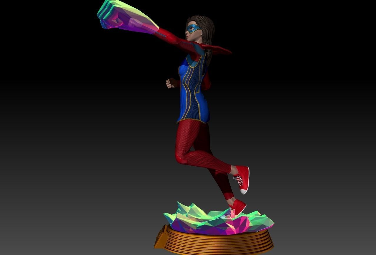 Miss Marvel - Disney Plus Series Version 3D print model_2
