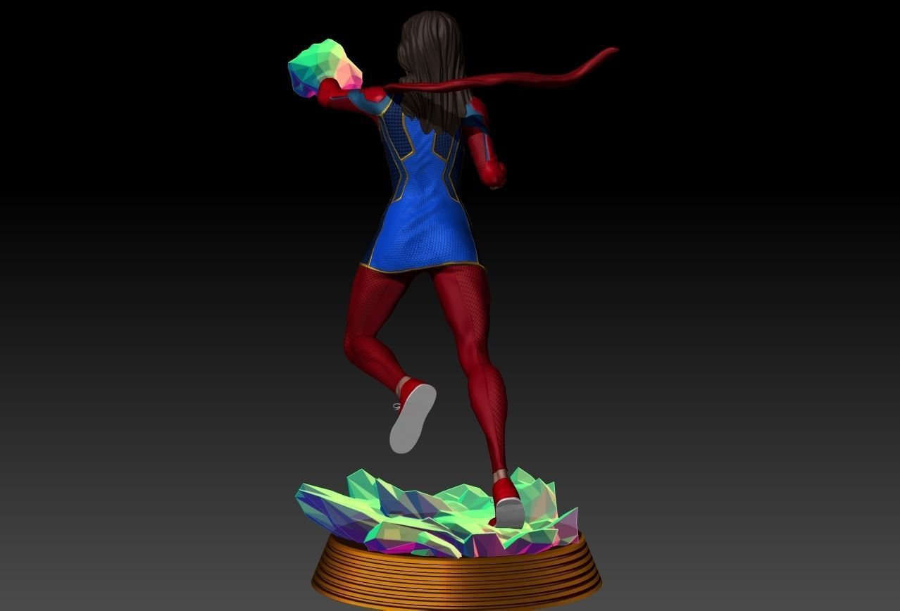 Miss Marvel - Disney Plus Series Version 3D print model_4