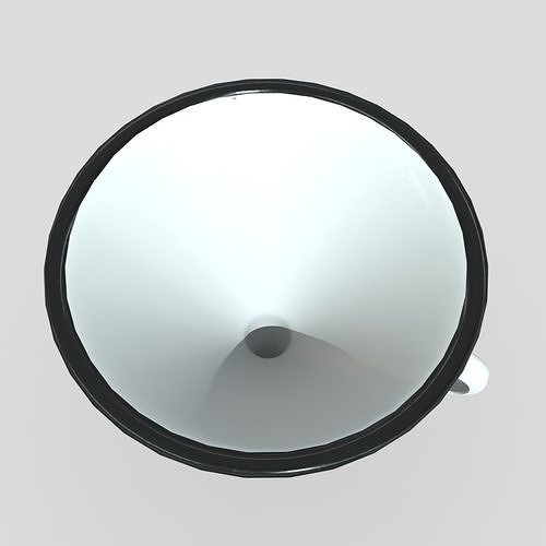 Funnel 4 Low-poly 3D model 7