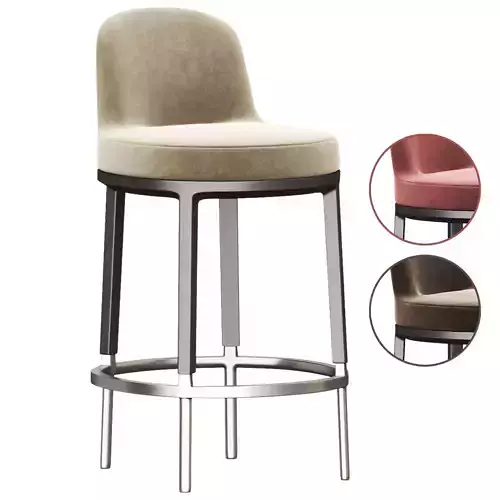 CARATOS  High stool By Maxalto